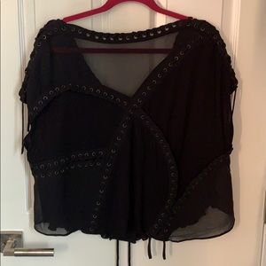 Black All Saints Blouse